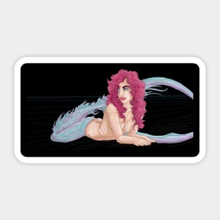 Dark Mermaid Sticker